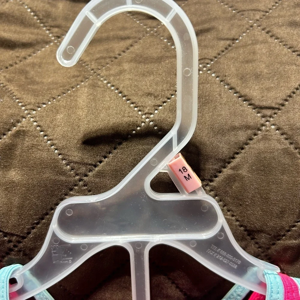 ☀️NWT-Pink Rainbow Tutu Swimsuit toddler size 18m